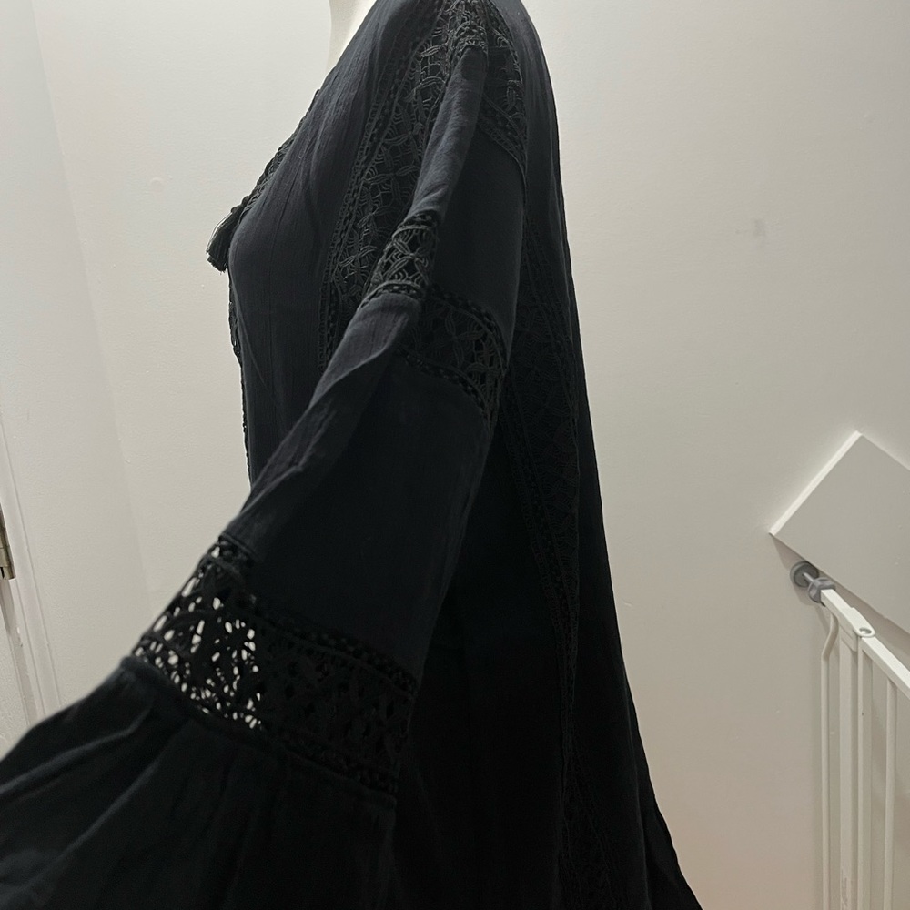 Long sleeves Black blouse